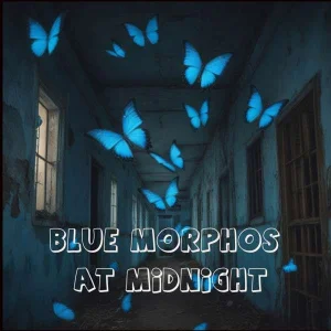 Blue Morphos at Midnight