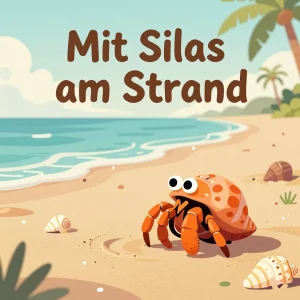 Mit Silas am Strand